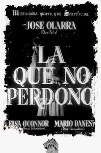 la que no perdonó 1938 poster