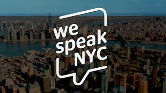 we speak nyc 2018 poster