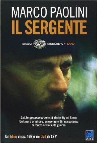 marco paolini: il sergente 2008 poster