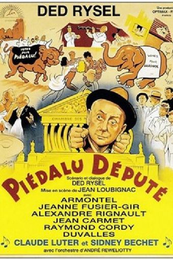 piédalu député 1954 poster