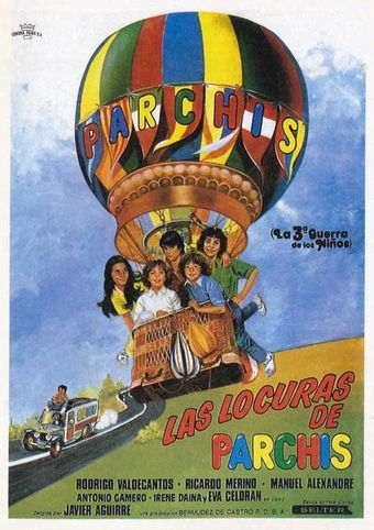 las locuras de parchís 1982 poster