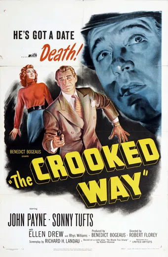 the crooked way 1949 poster