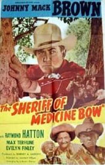 sheriff of medicine bow 1948 poster