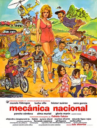 mecánica nacional 1972 poster