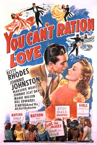 you can't ration love 1944 poster