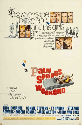 palm springs weekend 1963 poster