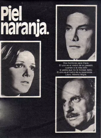 piel naranja 1975 poster