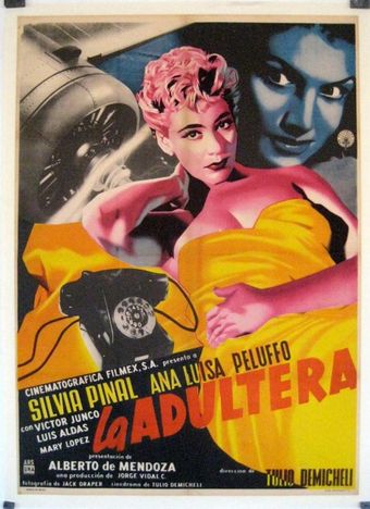 la adúltera 1956 poster