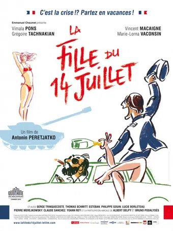 la fille du 14 juillet 2013 poster