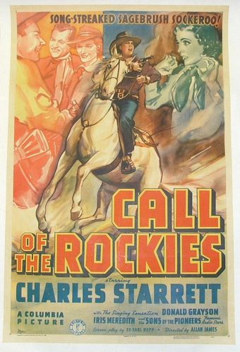 call of the rockies 1938 poster