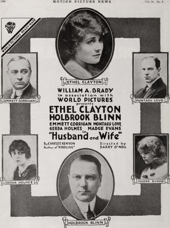 husband and wife 1916 poster