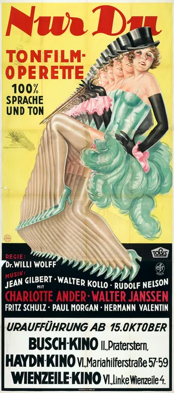 nur du 1930 poster