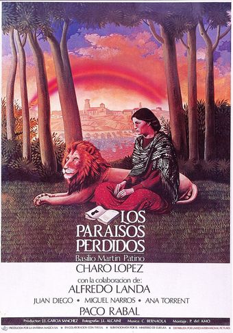 los paraísos perdidos 1985 poster