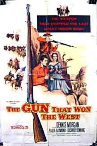 the gun that won the west 1955 poster