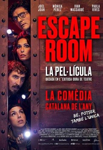 escape room: la pel·lícula 2022 poster