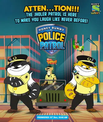 honey bunny as police petrol 2019 poster