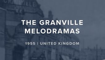 the granville melodramas 1955 poster