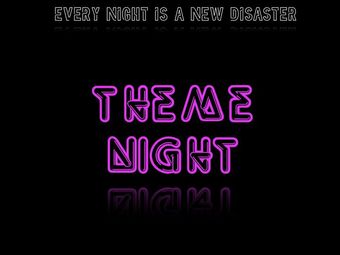 theme night 2018 poster