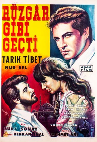 rüzgar gibi geçti 1968 poster