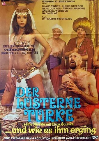 der lüsterne türke 1971 poster