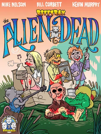 rifftrax: the alien dead 2021 poster