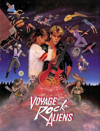 voyage of the rock aliens 1984 poster