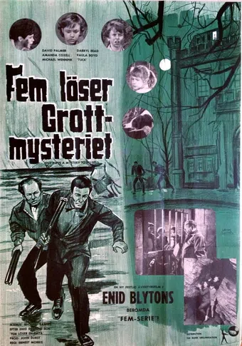 five have a mystery to solve 1964 poster