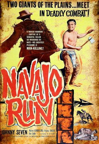 navajo run 1964 poster