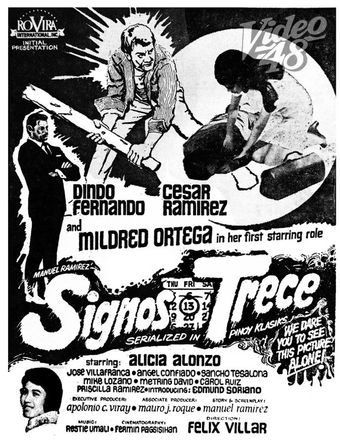 signos trece 1971 poster