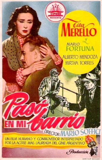 pasó en mi barrio 1951 poster