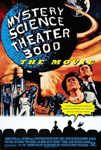 mystery science theater 3000: the movie 1996 poster