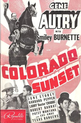 colorado sunset 1939 poster