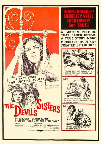 the devil's sisters 1966 poster