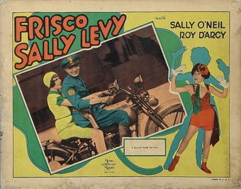 frisco sally levy 1927 poster