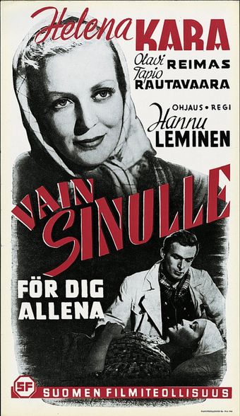 vain sinulle 1945 poster