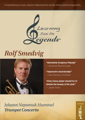 learning from the legends: hummel trumpet concerto featuring rolf smedvig 2015 poster