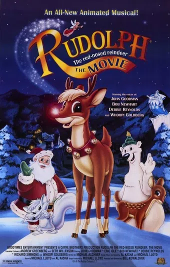 rudolph the red-nosed reindeer: the movie 1998 poster