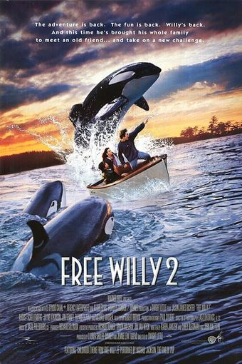 free willy 2: the adventure home 1995 poster