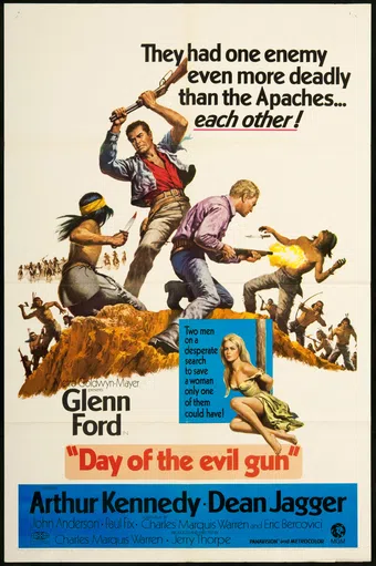 day of the evil gun 1968 poster