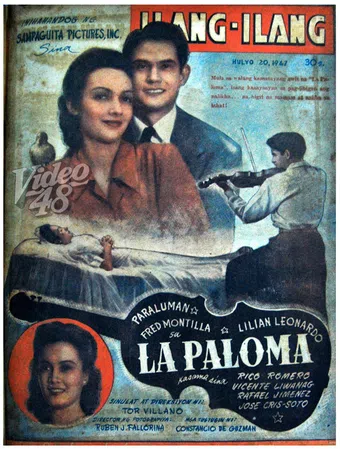 la paloma 1947 poster