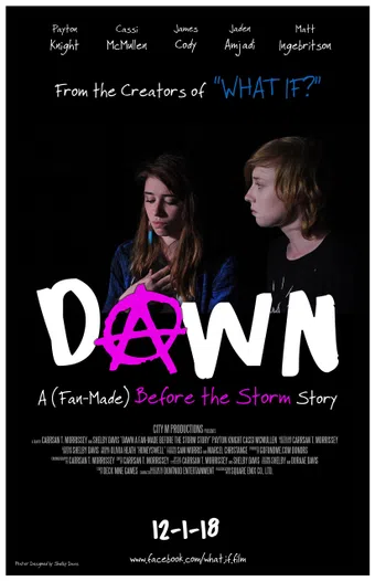 dawn a fan-made before the storm story 2018 poster