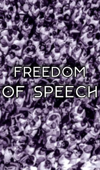 freedom of speech 2020 poster