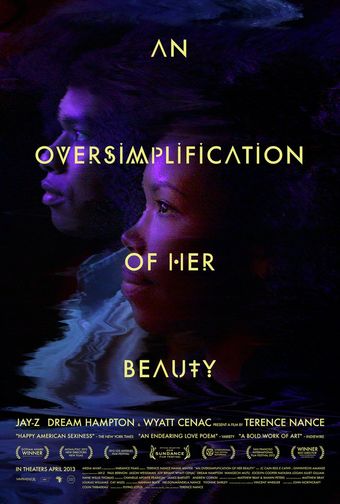 an oversimplification of her beauty 2012 poster