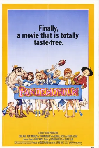 pandemonium 1982 poster