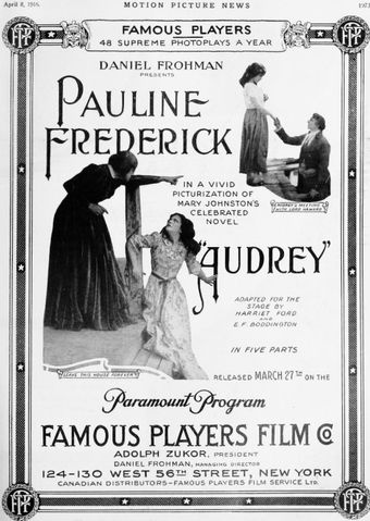 audrey 1916 poster