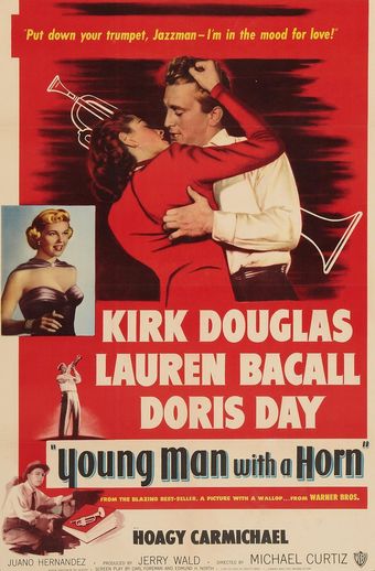 young man with a horn 1950 poster