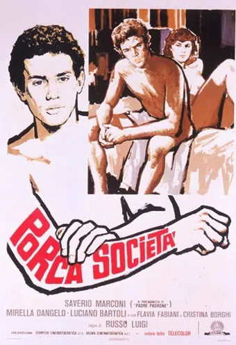 porca società 1978 poster