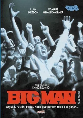 the big man 1990 poster