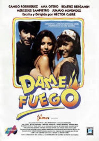 dame fuego 1995 poster