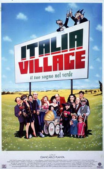 italia village 1994 poster